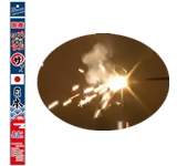 「銀ばり」と「銀ぱち」の共演!　ザ・職人日本(1本入)【手持ち花火】