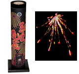 孔雀の羽根を拾いたい!紅之孔雀(べにのくじゃく)【打上げ花火】